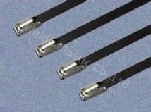 Stainless Steel Cable Ties-ball Lock Epoxy Coated Tie