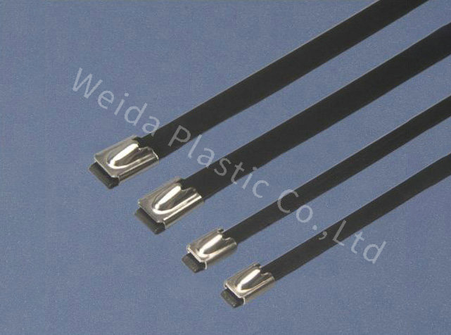 Stainless Steel Cable Ties-Ball lock Pvc Coated Ties